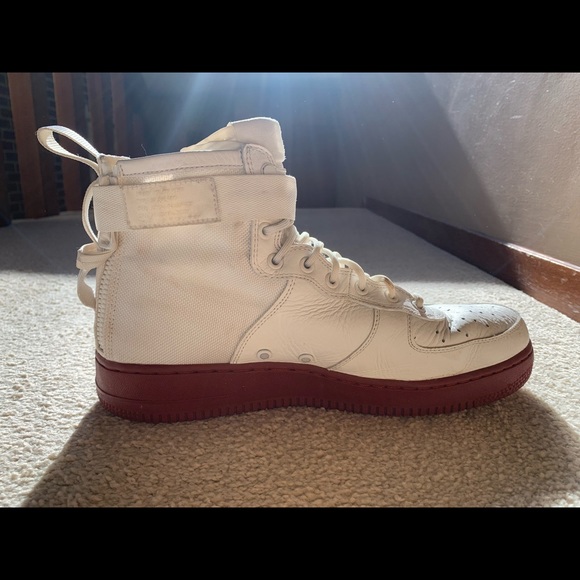 Nike SF Air Force 1 Mid - Ivory Mars Stone - Picture 3 of 9